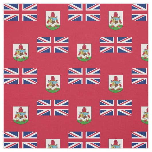 Patriotic Bermuda Flag Stof (Swatch)
