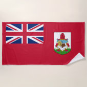 Patriotic Bermuda Flag Strandlaken (Voorkant)