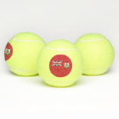 Patriotic Bermuda Flag Tennisballen (Multi)