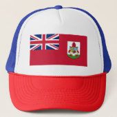 Patriotic Bermuda Flag Trucker Pet (Voorkant)