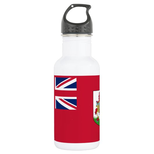 Patriotic Bermuda Flag Waterfles (Voorkant)