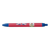 Patriotic Bermuda Flag Zwarte Inkt Pen (Voorkant)