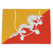 Patriotic Bhutan Flag Groot Cadeauzakje (Voorkant)
