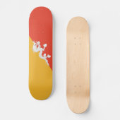 Patriotic Bhutan Flag Persoonlijk Skateboard (Voorkant)