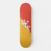 Patriotic Bhutan Flag Persoonlijk Skateboard (Voorkant)