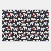 Patriotic Bichon Frise Inpakpapier Vel (Voorkant 3)