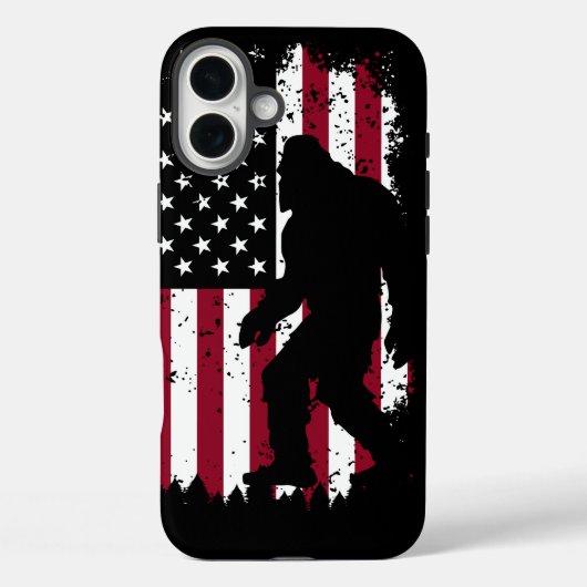 Patriotic Bigfoot   Case-Mate iPhone Case (Achterkant)