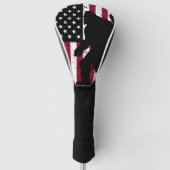 Patriotic Bigfoot Golfheadcover (Voorkant)