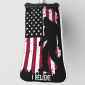 Patriotic Bigfoot Golfheadcover (Draai 90)