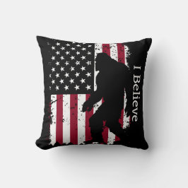 Patriotic Bigfoot Kussen