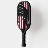 Patriotic Bigfoot Pickleball Paddle (Links)