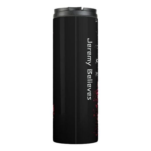 Patriotic Bigfoot Thermosbeker (Achterkant)