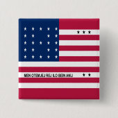 Patriotic Bikini Atoll Flag Button (Voorkant)