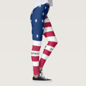 Patriotic Bikini Atoll Flag Leggings (Rechts)