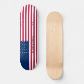 Patriotic Bikini Atoll Flag Persoonlijk Skateboard (Voorkant)