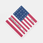 Patriotic Bikini Atoll Flag Servet (Hoek)