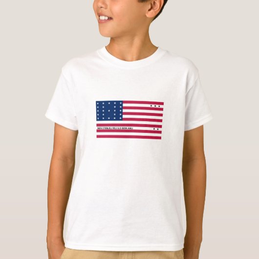 Patriotic Bikini Atoll Flag T-shirt (Voorkant)