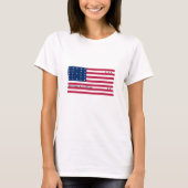 Patriotic Bikini Atoll Flag T-shirt (Voorkant)