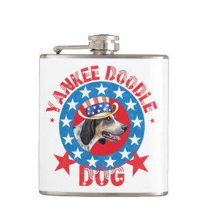 Patriotic Bluetick Heupfles