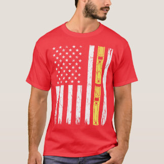 Patriotic Book Lover T-shirt