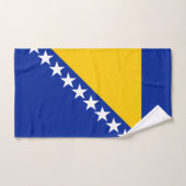 Patriotic Bosnië Herzegovina vlag Bad Handdoek (Handdoek)