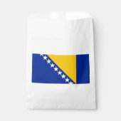 Patriotic Bosnië Herzegovina vlag Bedankzakje (Voorkant)