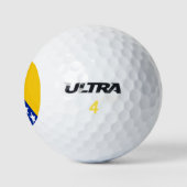 Patriotic Bosnië Herzegovina vlag Golfballen (Logo)