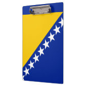 Patriotic Bosnië Herzegovina vlag Klembord (Links)
