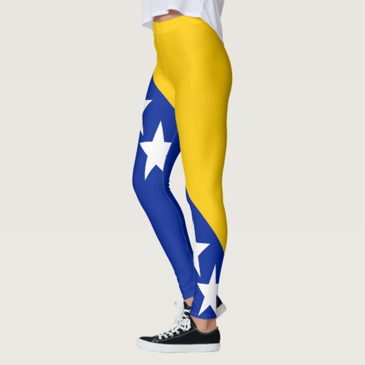 Patriotic Bosnië Herzegovina vlag Leggings (Links)