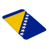 Patriotic Bosnië Herzegovina vlag Magneet (Rechterzijde)