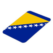 Patriotic Bosnië Herzegovina vlag Magneet (Linkerzijde)