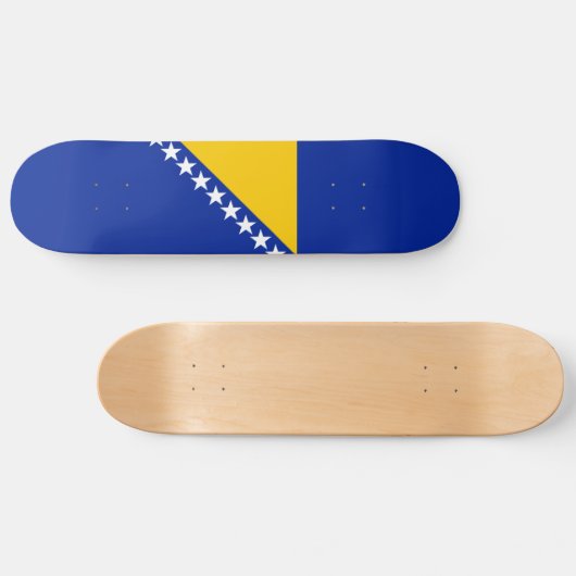 Patriotic Bosnië Herzegovina vlag Persoonlijk Skateboard (Horizontaal)