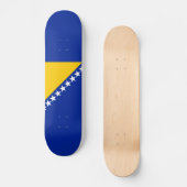 Patriotic Bosnië Herzegovina vlag Persoonlijk Skateboard (Voorkant)