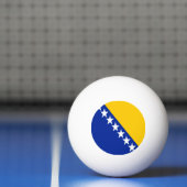 Patriotic Bosnië Herzegovina vlag Pingpongbal (Net)