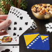 Patriotic Bosnië Herzegovina vlag Pokerkaarten (Insitu)