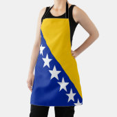 Patriotic Bosnië Herzegovina vlag Schort (Insitu)