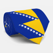 Patriotic Bosnië Herzegovina vlag Stropdas (Opgerold)