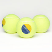 Patriotic Bosnië Herzegovina vlag Tennisballen (Multi)