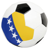 Patriotic Bosnië Herzegovina vlag Voetbal (Drie kwart)