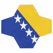 Patriotic Bosnië Herzegovina vlag Voetbal (Enkel)