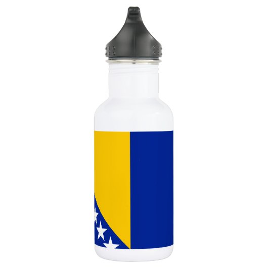 Patriotic Bosnië Herzegovina vlag Waterfles (Rechts)