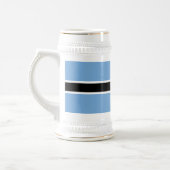 Patriotic Botswana Flag Bierpul (Links)