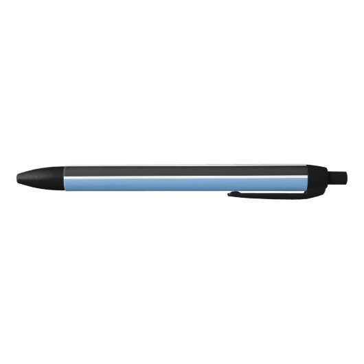Patriotic Botswana Flag Blauwe Inkt Pen (Bodem)