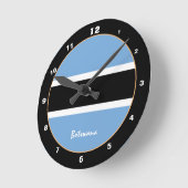 Patriotic Botswana Flag, Botswana Home / design Ronde Klok (Hoek)