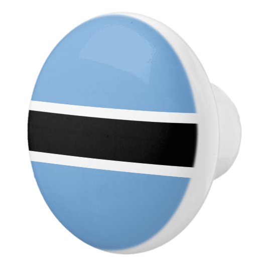 Patriotic Botswana Flag Keramische Knop (Rechts)