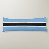 Patriotic Botswana Flag Lichaamskussen (Voorkant)