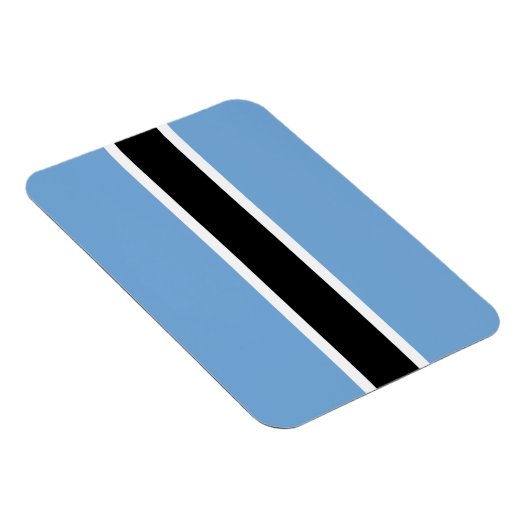 Patriotic Botswana Flag Magneet (Rechterzijde)