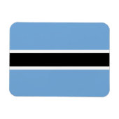 Patriotic Botswana Flag Magneet (Horizontaal)