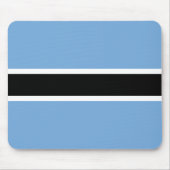 Patriotic Botswana Flag Muismat (Voorkant)