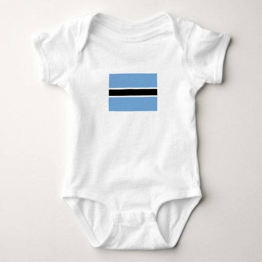 Patriotic Botswana Flag Romper (Voorkant)